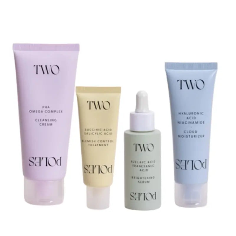 Two Poles Granitos Y Marcas De Acné