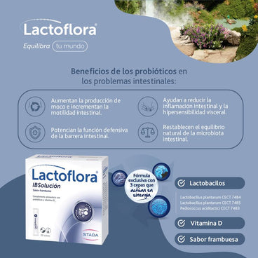 Lactoflora Ibsolución 28 sobres