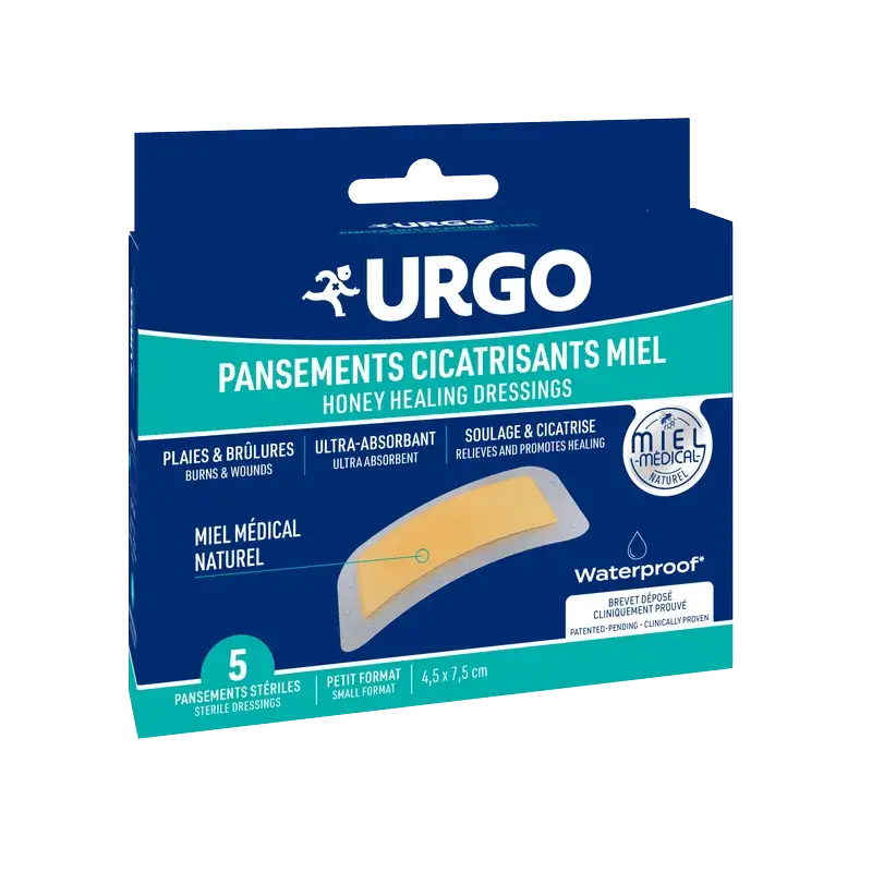 Urgo Apósitos Waterproof Cicatrizazntes Con Miel