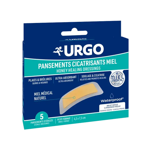 Urgo Apósitos Waterproof Cicatrizazntes Con Miel