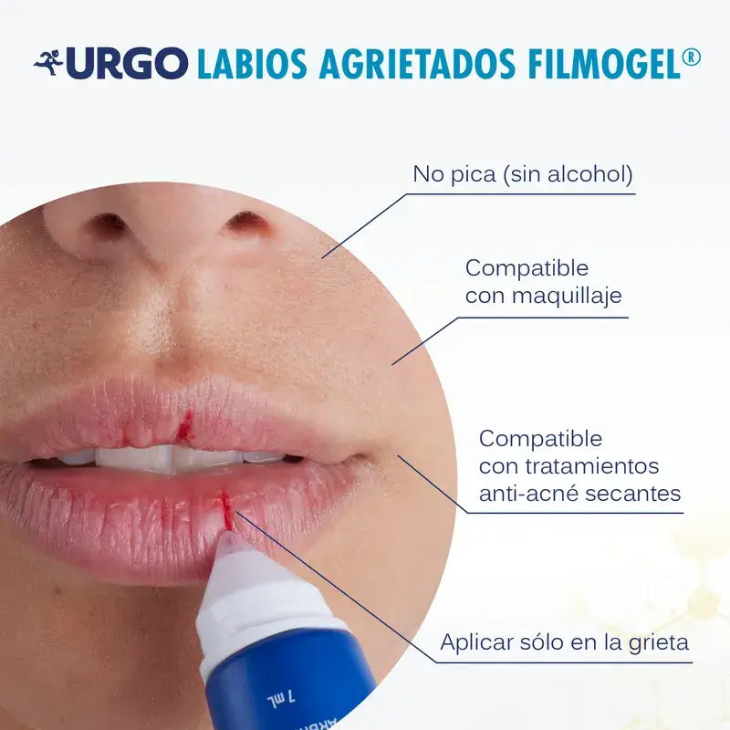 Urgo Labios Agrietados Filmogel, 7 Ml