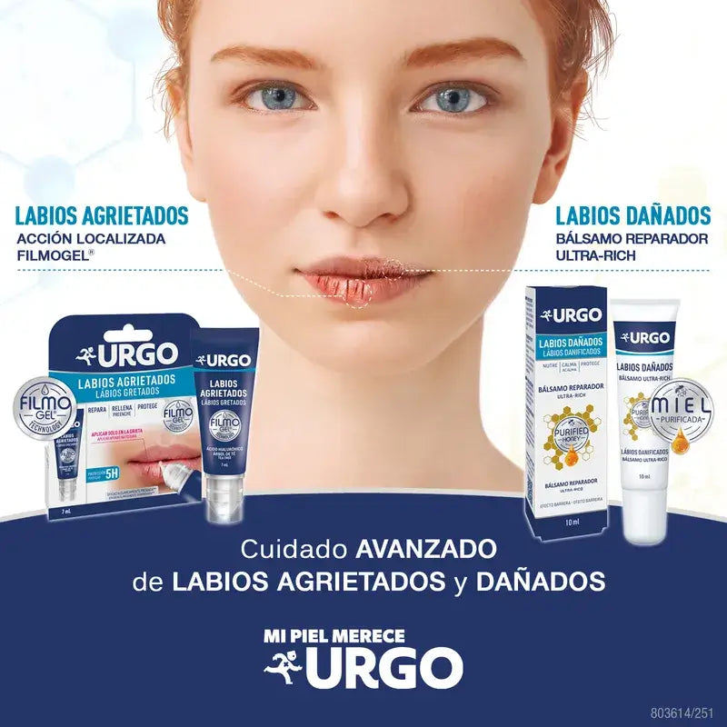 Urgo Labios Agrietados Filmogel, 7 Ml