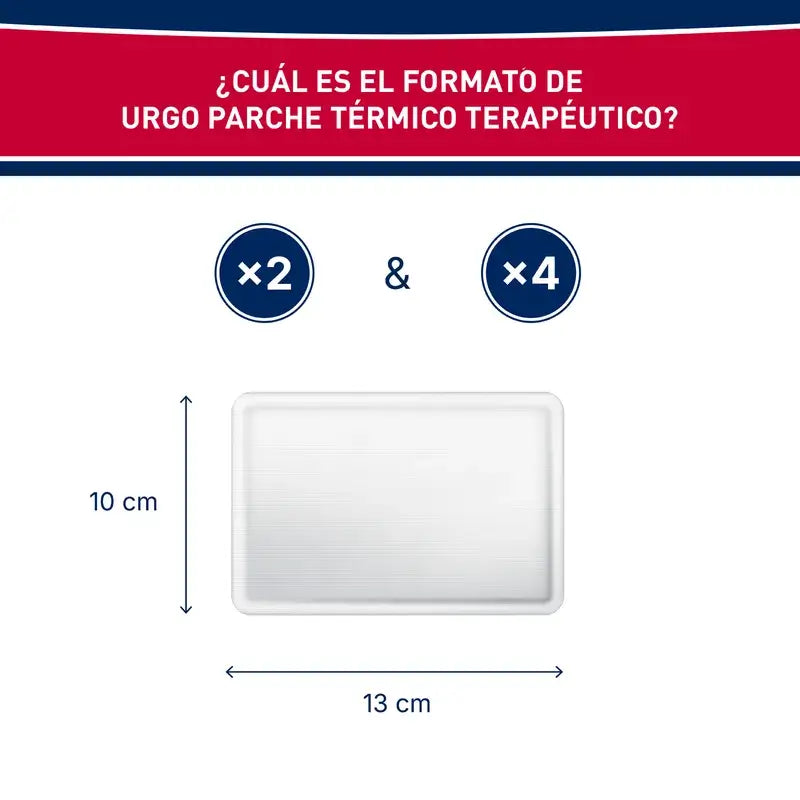 Urgo Parche Térmico Terapéutico , 2 unidades