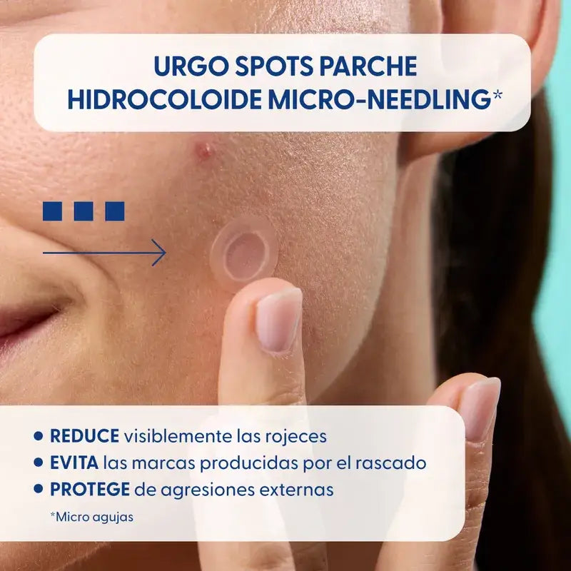 Urgo Spots Parches Hidrocoloides Micro Needling, 9 Unidades