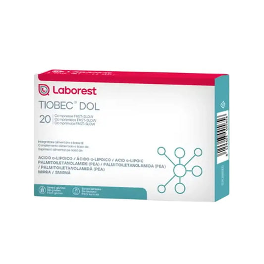 Tiobec Dol Complemento Alimenticio 20 comprimidos Fast-Slow