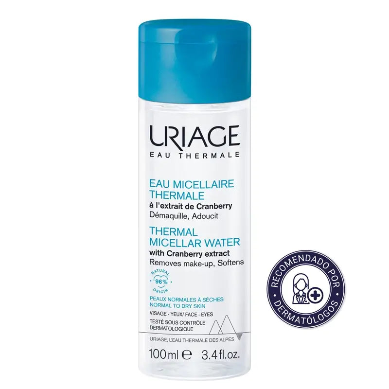 Uriage Agua Micelar Termal Pieles Normales a Secas 100 ml