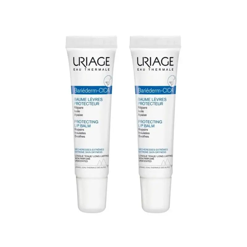 Uriage Bariéderm-Cica Bálsamo Protector Duplo, 2X15 Ml