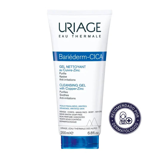Uriage Bariéderm Cica Gel Limpiador  , 200 ml
