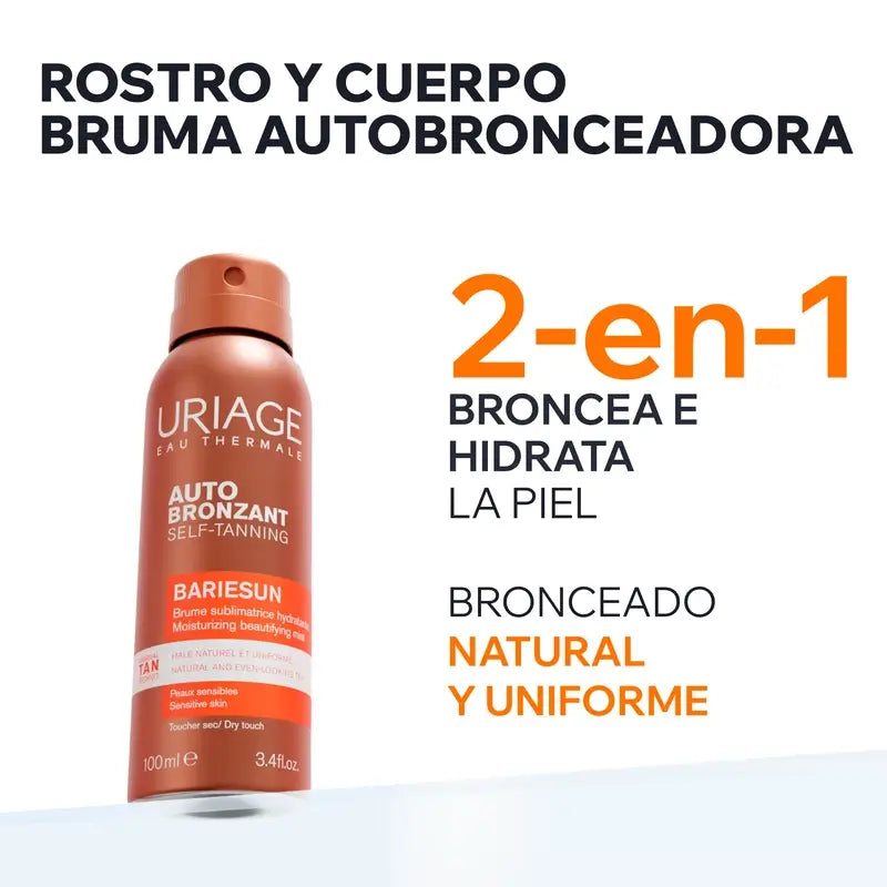 Uriage Bariésun Bruma Termal Autobronceadora 100 ml