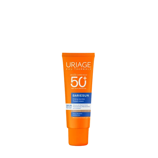 Uriage Bariésun Crema Mineral Compacta SPF 50+ Color Dorado 10 gr
