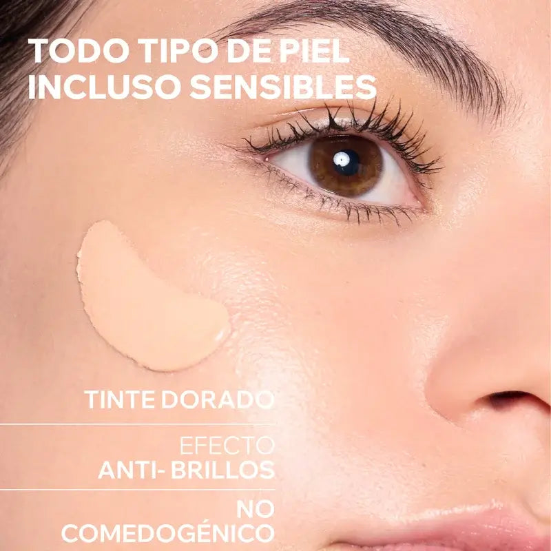 Uriage Bariésun Crema Mineral Compacta SPF 50+ Color Dorado 10 gr