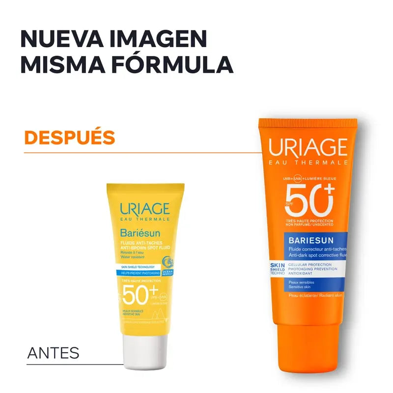 Uriage Bariésun Fluido Antimanchas SPF 50+ 40 ml