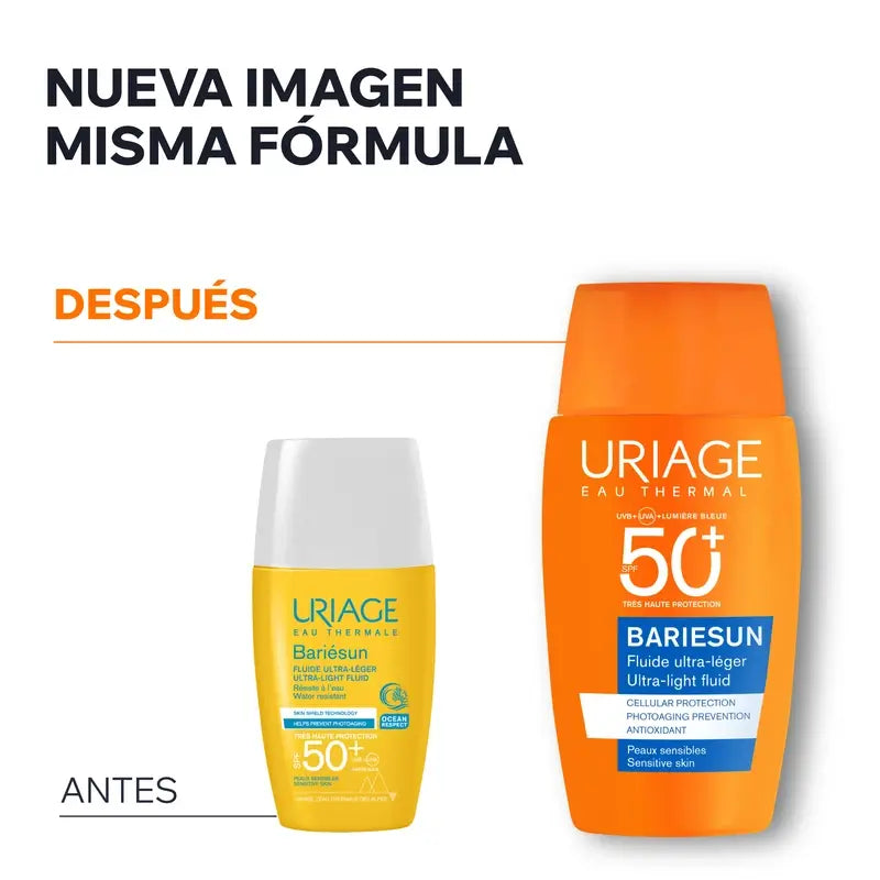 Uriage Bariésun Fluido Ultra-Ligero Sp Spf50+, 30 ml
