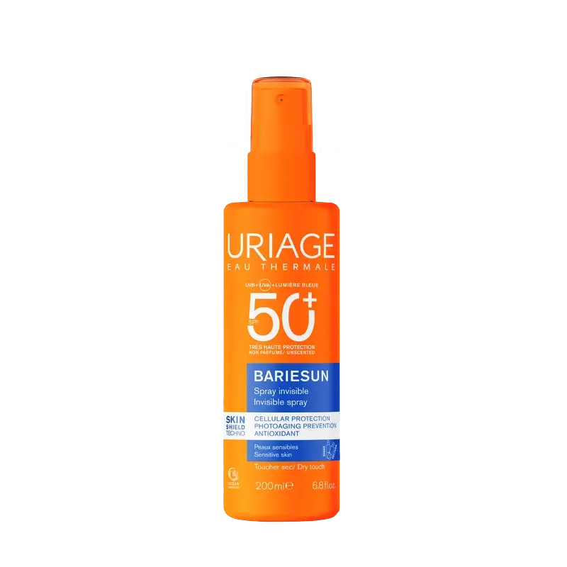 Uriage Bariésun Spray Sin Perfume SPF 50+ 200 ml