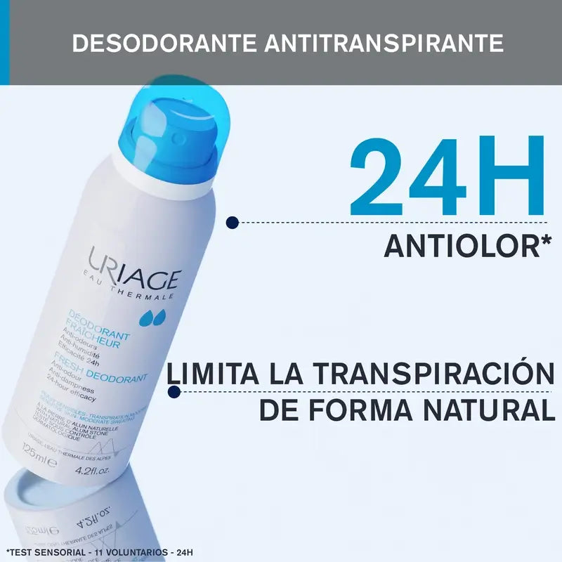 Uriage Desodorante Frescor 125 ml