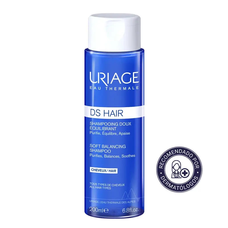 Uriage DS Hair Champú Suave Regulador 200 ml