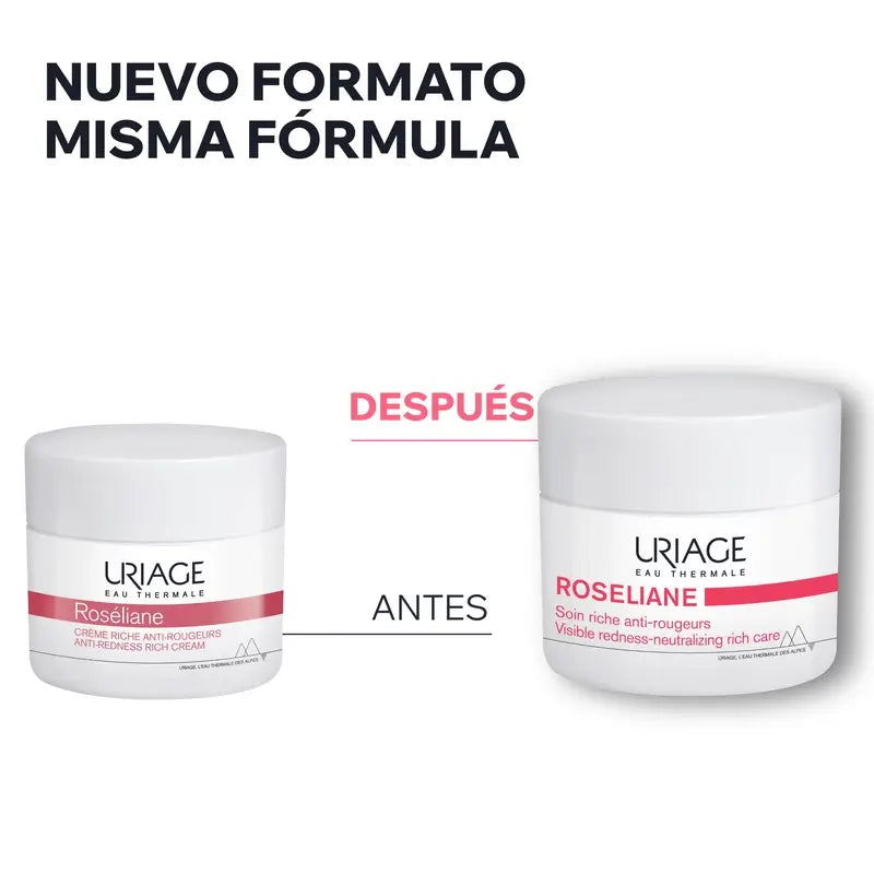 Uriage Roséliane Crema Rica Anti-Rojeces 50M