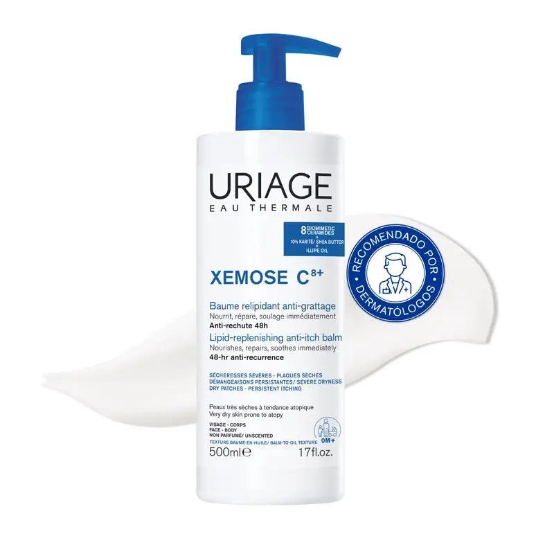 Uriage Xemose C8+ Bálsamo Relipidizante Anti-picor 500ml