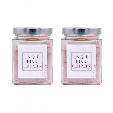 Unique Pink Collagen Suplemento Nutricional, Pack 2x300 Gramos