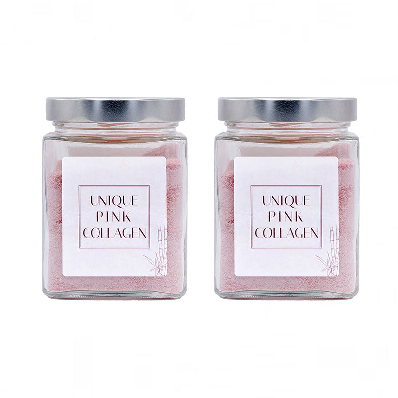 Unique Pink Collagen Suplemento Nutricional, Pack 2x300 Gramos