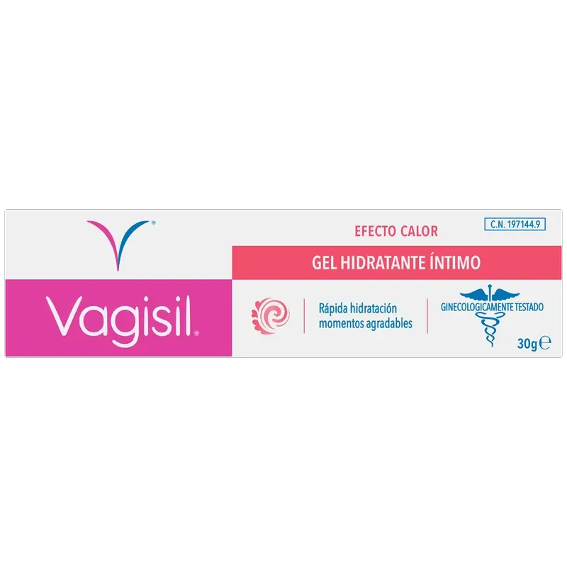 Vagisil Gel Hidratante Intimo Efecto Calor, 30gr