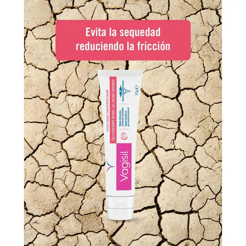 Vagisil Gel Hidratante Intimo Efecto Calor, 30gr