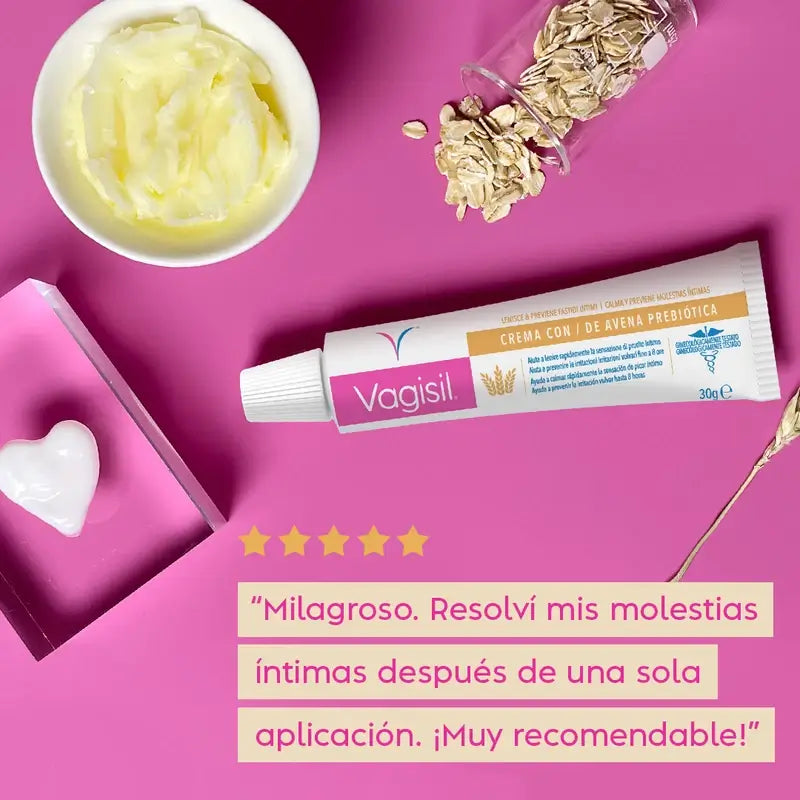 Vagisil Crema De Avena Calmante 30Gr