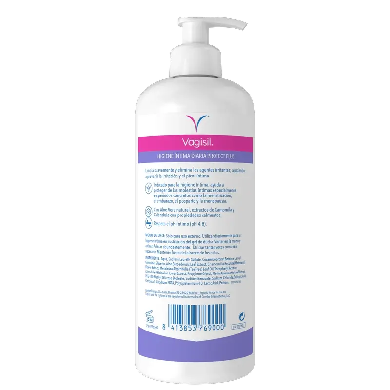 Vagisil Higiene Int Diaria Protec Plus 500Ml