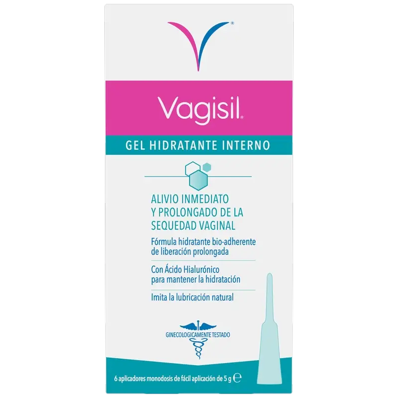 Vagisil Gel Hidratante Interno 6 Aplicadores 5 ml