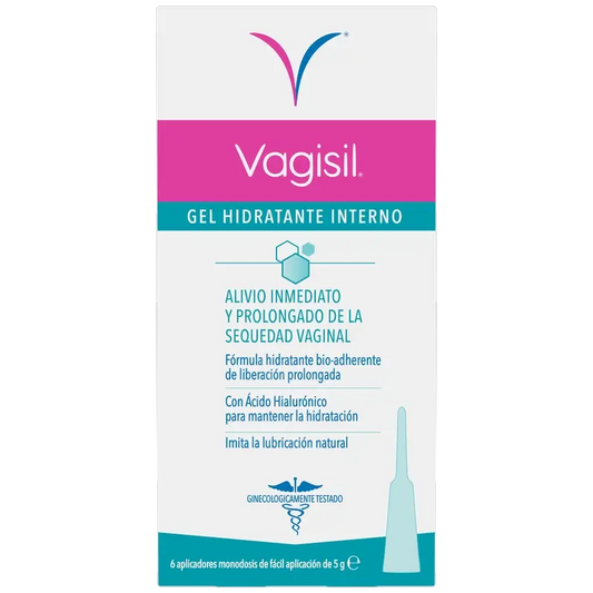Vagisil Gel Hidratante Interno 6 Aplicadores 5 ml