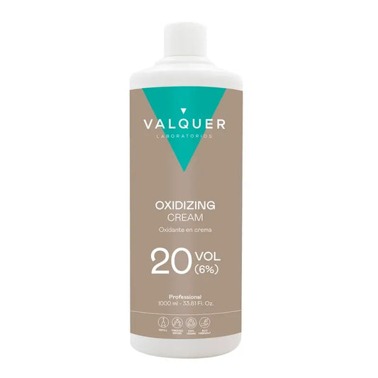 Valquer Agua Oxigenada 20 Vol (6 %) – Oxidante Capilar Profesional , 1 L