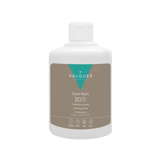 Valquer Agua Oxigenada 20 Vol (6 %) – Oxidante Capilar Profesional , 500 ml