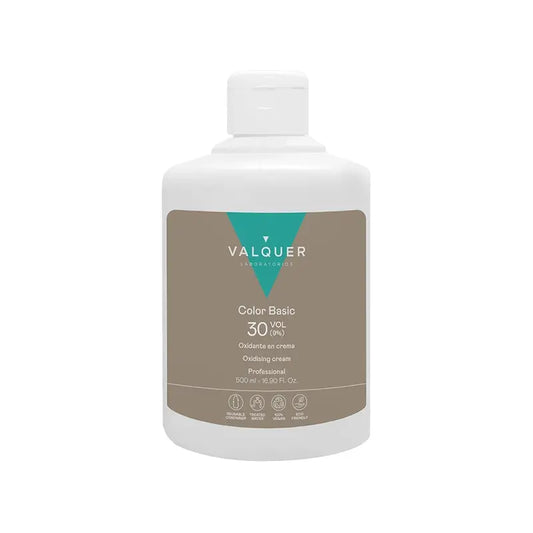 Valquer Agua Oxigenada 30 Vol (9%) – Oxidante Capilar Profesional , 500 ml