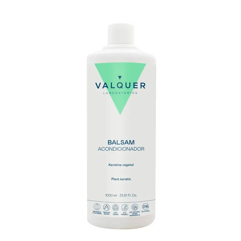 Valquer Bálsamo Acondicionador Capilar Revitalizante Con Keratina Natural , 1 L