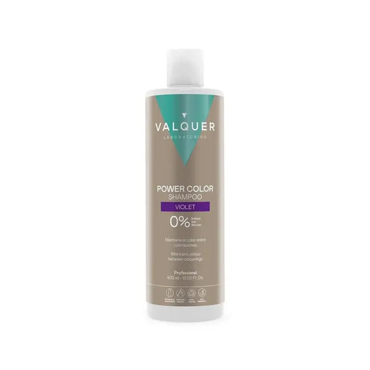 Valquer Champú Color Violeta - Power Color , 400 ml