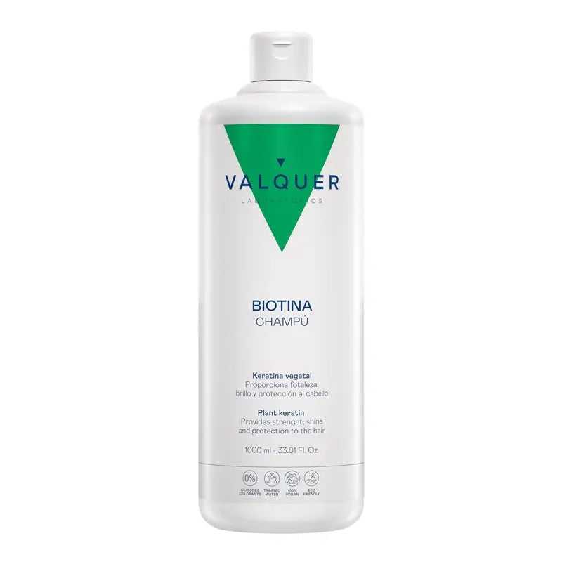 Valquer Champú Con Biotina & Keratina , 1 L