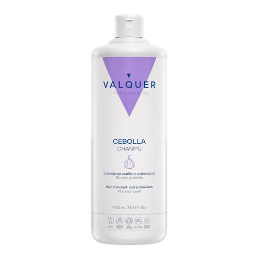Valquer Champú De Cebolla - Revitalizante, Antioxidante Y Purificante , 1 L