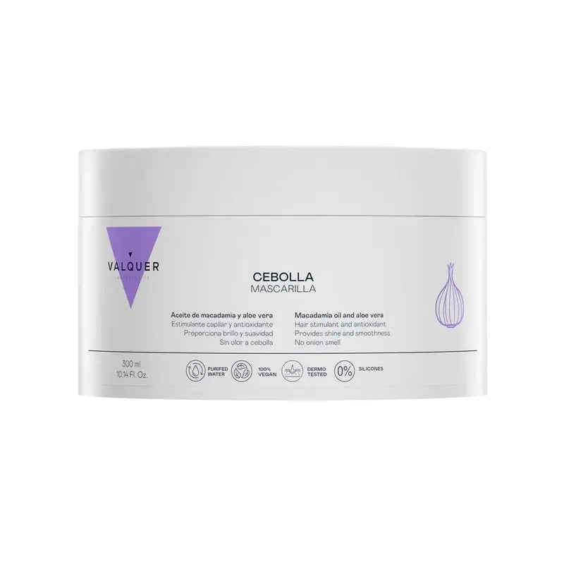 Valquer Mascarilla Capilar De Cebolla , 300 ml