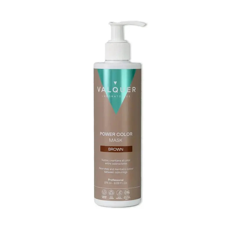 Valquer Mascarilla Color Castaño - Power Color , 275 ml