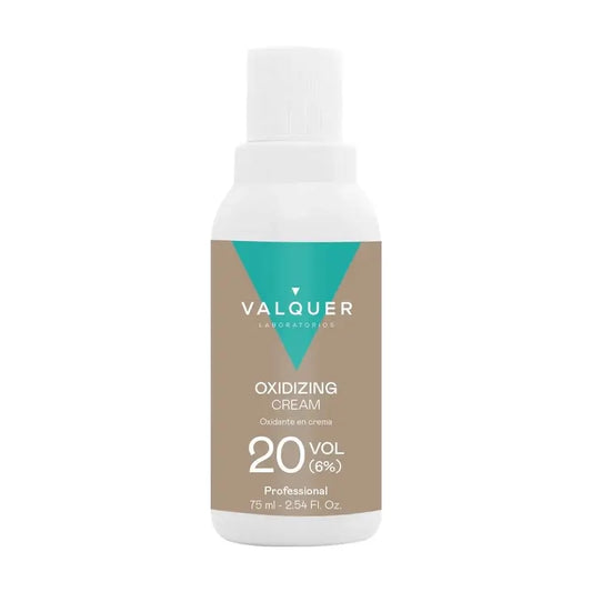 Valquer Oxidante En Crema 20 Vol (6%) - Formato Pequeño , 75 ml