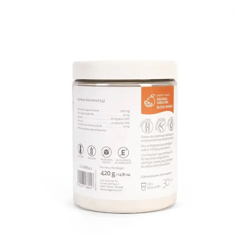 Colagenova Antiox Drink Sabor Limón Sanguina 30 Días, 420 Gr