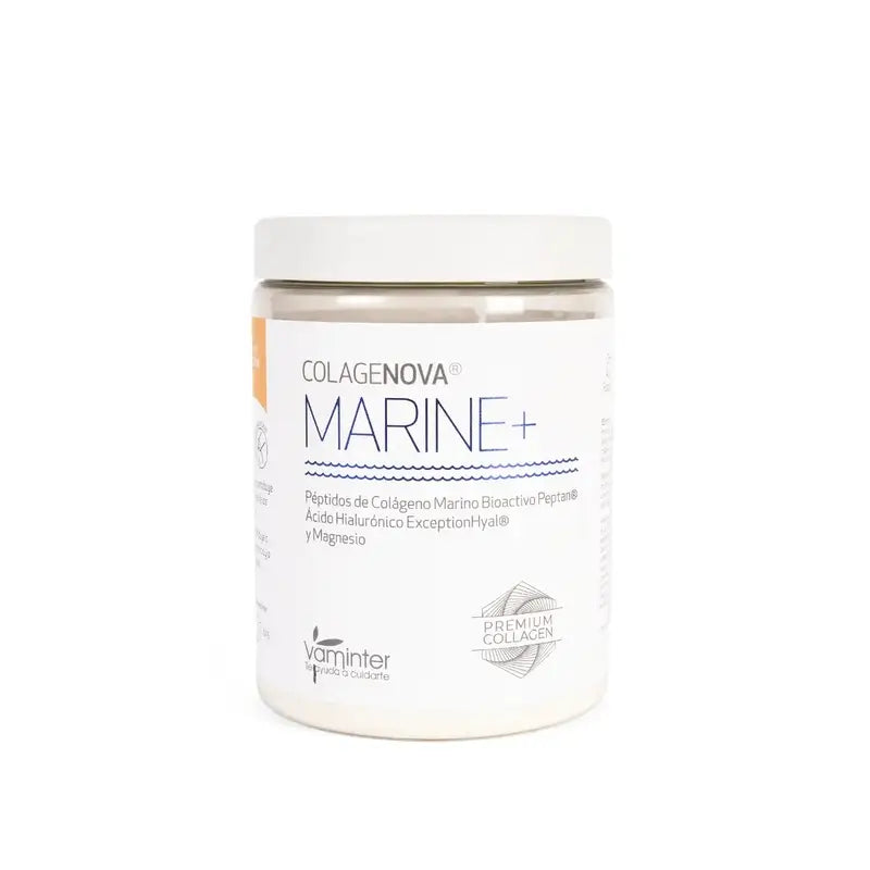 Colagenova Marine + Colageno Marino+ Hialuronico + Magnesio Melocoton, 295 Gr