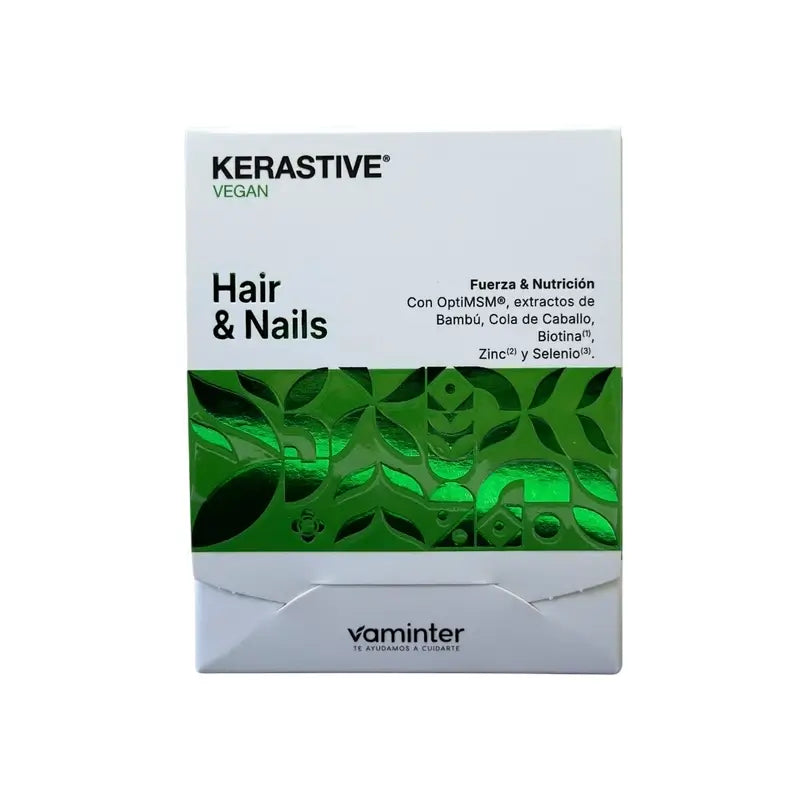 Kerastive Vegan Hair & Nails, 60 Capsulas