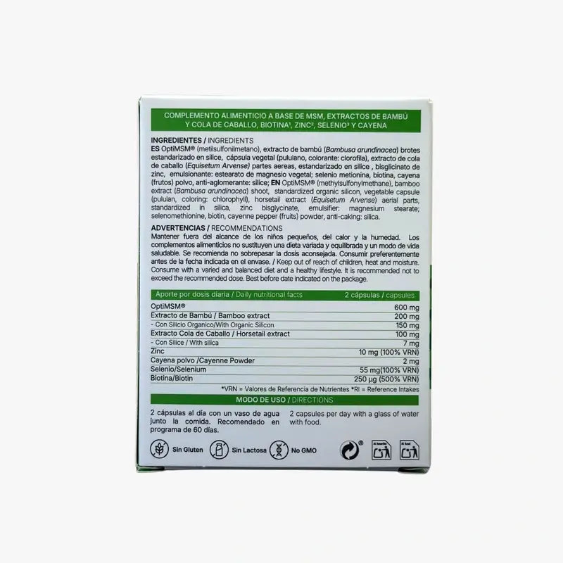 Kerastive Vegan Hair & Nails, 60 Capsulas