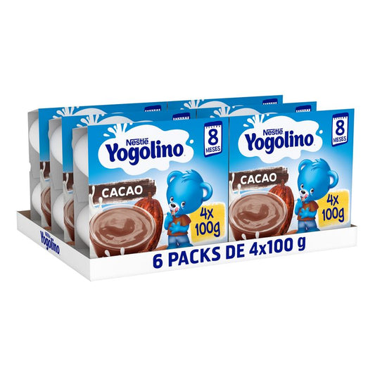 Pack 6 Yogolino Cacao , 4x100g