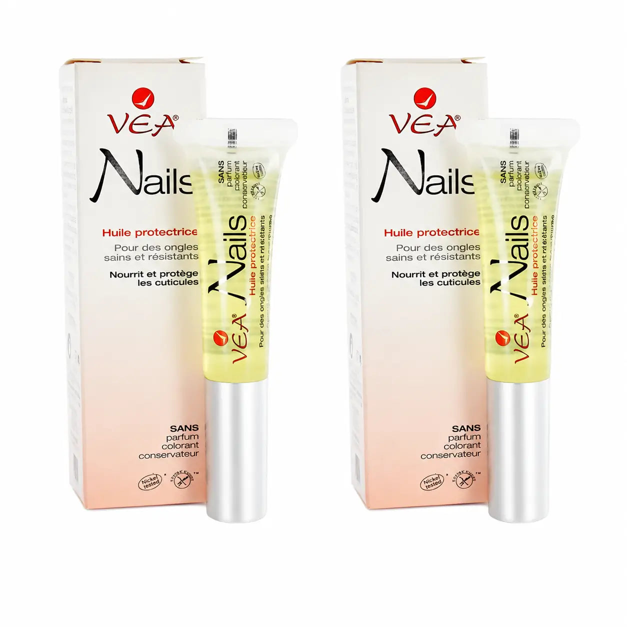 Vea Nails Aceite Protector Unas 8 Ml pack 2