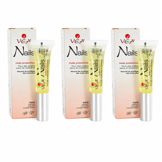 Vea Nails Aceite Protector Unas 8 Ml pack 3