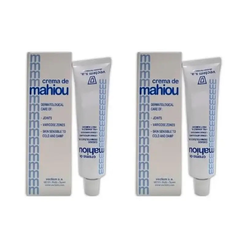 Vectem Mahiou Crema Protectora Y Reparadora De La Piel, 2X75Ml