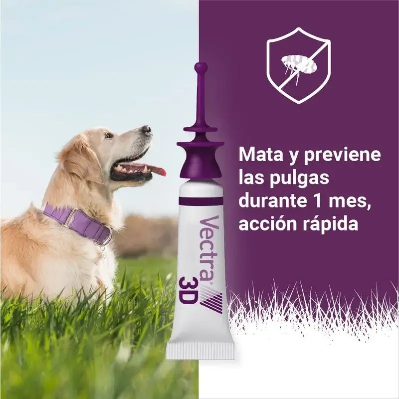 Vectra 3D Perro 1,5-4 Kg, Pack 2 x 3 Pipetas