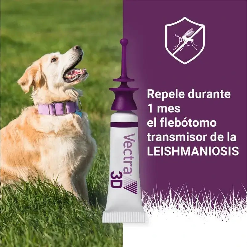 Vectra 3D Perro +40 kg, Pack 2 x 3 Pipetas